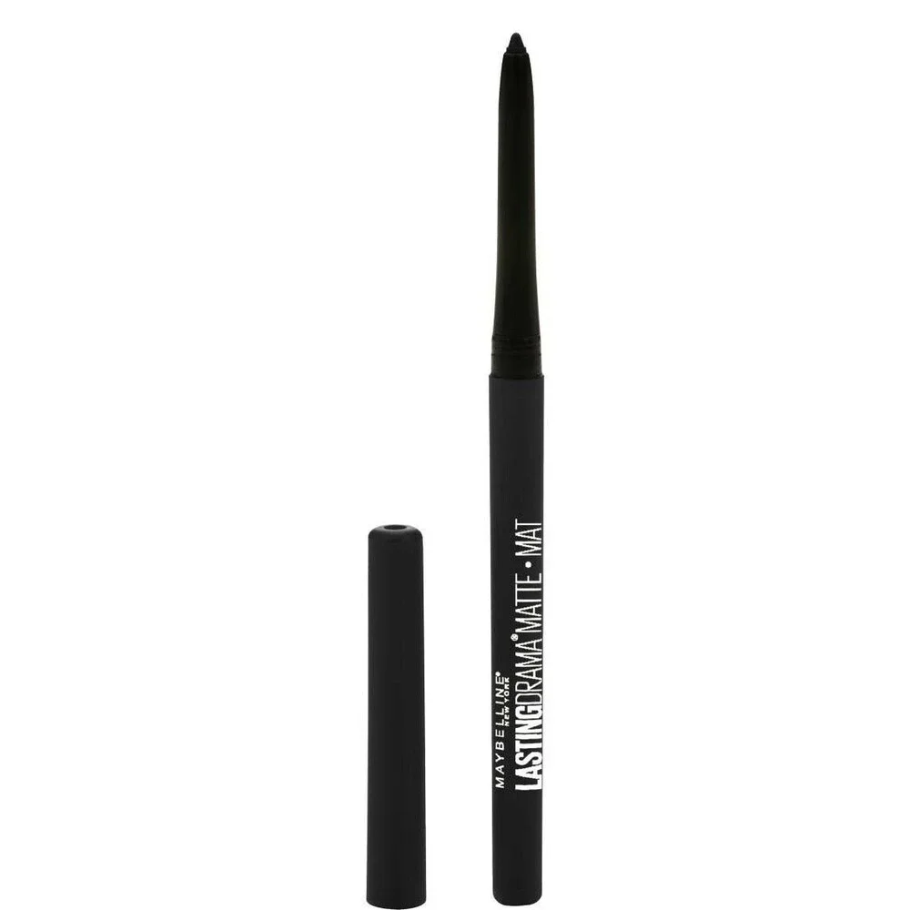Maybelline Lasting Drama Automatic Waterproof Matte Eyeliner Pencil Jet Black